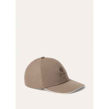 Loro Piana - Loro Piana Baseball Bicolor Wind, Man, Almond Tree/Ivory, Size: XL