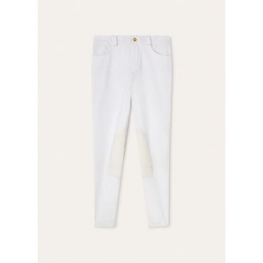 Loro Piana - Rouen Trousers Techno Bonded Stretch, Man, Optical White, Size: 46