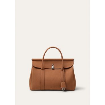 Loro Piana - Loom L32 Nubuck Zibeline, Woman, Toffee/Antique Silver, Size: NR