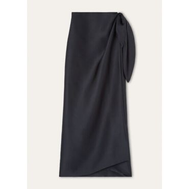 Loro Piana - Corina Skirt Light Mireille, Woman, Black, Size: 36