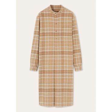 Loro Piana - Catlin Dress Loro Clan Wish, Woman, Noisette Cream Green, Size: 40