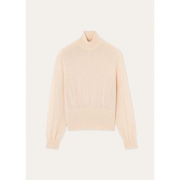 Loro Piana - Camino Turtleneck Sweater Gg 12, Woman, Burly Wood, Size: 36