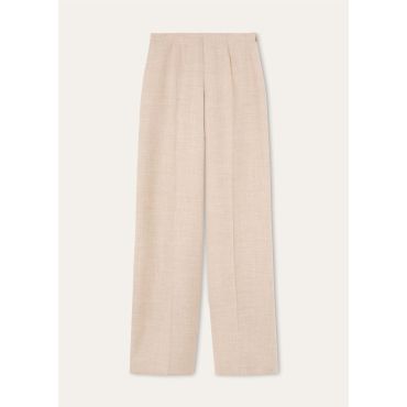 Loro Piana - Timi Loro Piana Royal Lightness Trousers, Mineral Pink, Size: 44