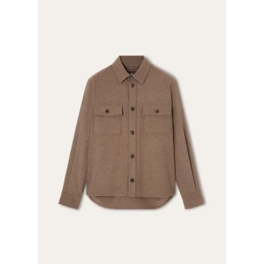 Loro Piana - Jim Overshirt Tela Wish, Man, Rustic Amber, Size: 50