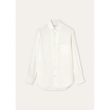 Loro Piana - Andre' Shirt Porcelain Silk, Man, Nougat, Size: M