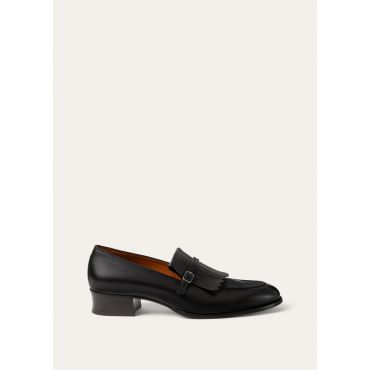 Loro Piana - Pennan Fringe Loafer Box Prestige, Woman, Black, Size: 37,5