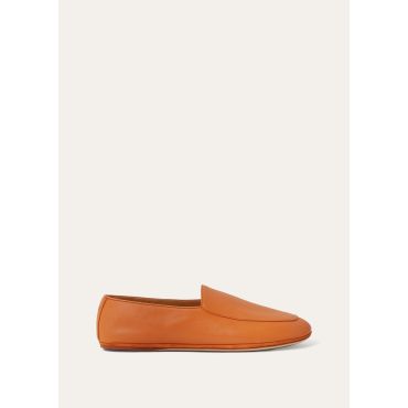 Loro Piana - Anton Walk Loafer Soft Lambskin, Woman, Fiery Summer, Size: 36,5