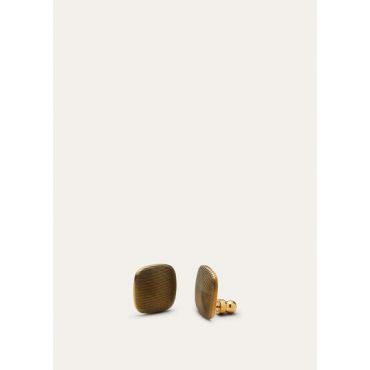 Loro Piana - Ottomane Earrings, Woman, Antique Gold, Size: NR