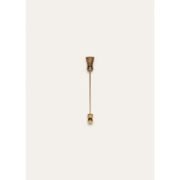 Loro Piana - Guilloche Geometric Cardo, Woman, Antique Gold, Size: NR