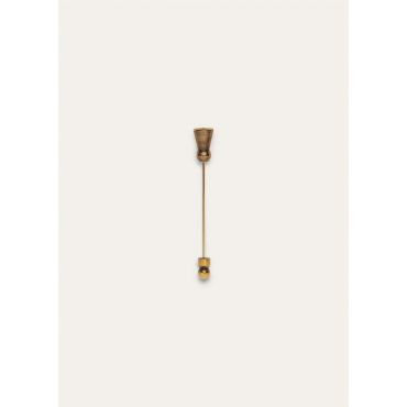 Loro Piana - Guilloche Geometric Cardo, Woman, Antique Gold, Size: NR