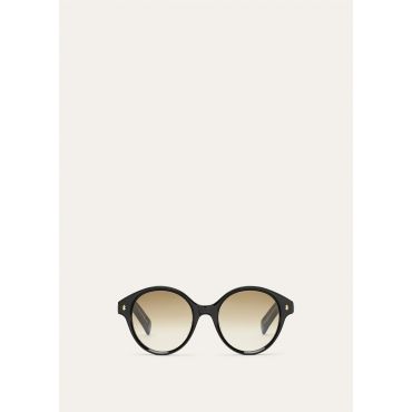 Loro Piana - Joan Sunglasses, Black Brown/Gold, Size: NR