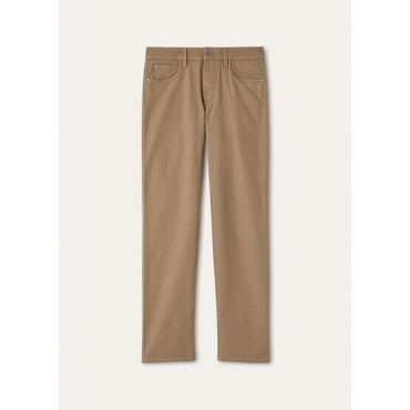 Loro Piana - Quarona Trousers New York, Man, Honey Velvet, Size: 34