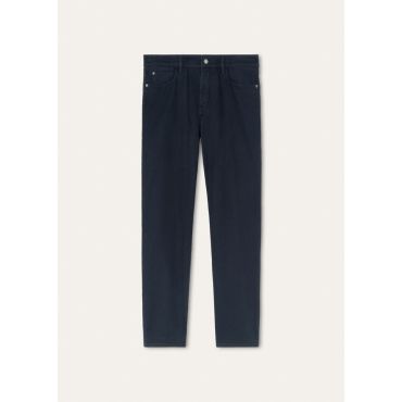 Loro Piana - Quarona Trousers New York, Man, Navy Blue, Size: 30