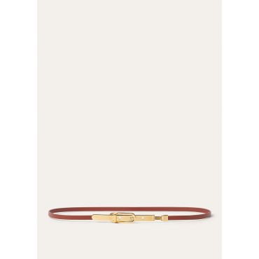 Loro Piana - Metal Belt, Woman, Kummel/Sun Gold, Size: 70