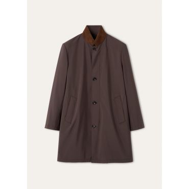 Loro Piana - Lp Sebring Sb Coat Windmate Storm, Man, Caramel Syrup, Size: 46