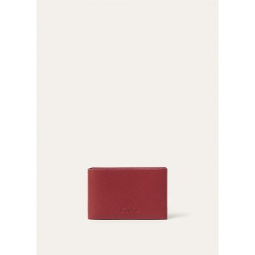Loro Piana - Origami Bifold Cardholder Goat, Woman, Betel Berry/Sun Gold, Size: NR