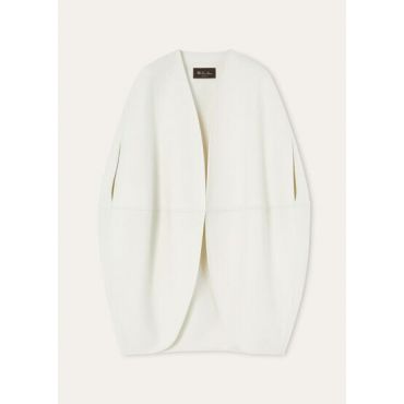 Loro Piana - Vika Cape Baby Cash Double, Woman, Nougat, Size: NR