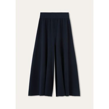 Loro Piana - Kamet Trousers Cash Gg 18, Woman, Blue Navy, Size: M