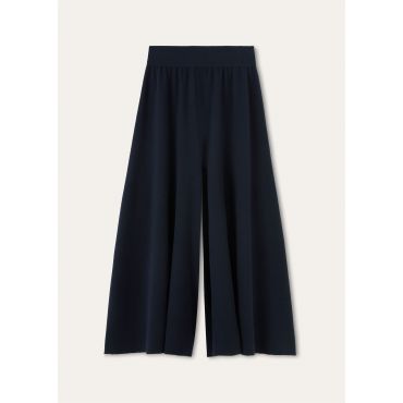 Loro Piana - Kamet Trousers Cash Gg 18, Woman, Blue Navy, Size: M