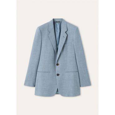 Loro Piana - Guia Sb Jacket Summertime, Woman, Rain Blue, Size: 38