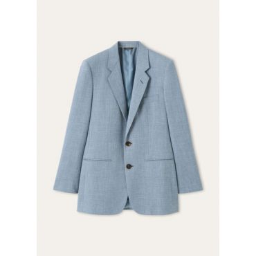 Loro Piana - Guia Sb Jacket Summertime, Woman, Rain Blue, Size: 38