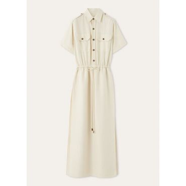 Loro Piana - Nicoletta Dress Antigua, Woman, Slow Melody, Size: 42