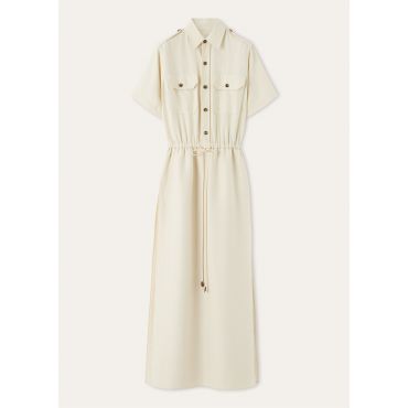 Loro Piana - Nicoletta Dress Antigua, Woman, Slow Melody, Size: 42