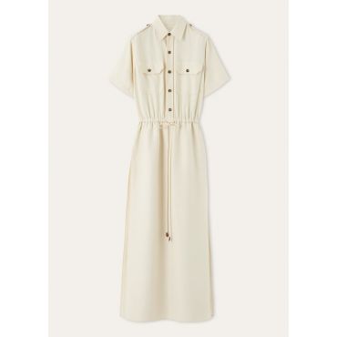 Loro Piana - Nicoletta Dress Antigua, Woman, Slow Melody, Size: 42