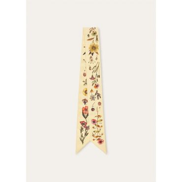 Loro Piana - Loro Piana Enciclopedia Del Lino Tb108 Silk Twill, Woman, Cream/Dark Brown, Size: NR