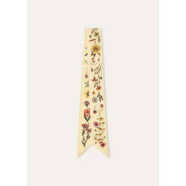 Loro Piana - Loro Piana Enciclopedia Del Lino Tb108 Silk Twill, Woman, Cream/Dark Brown, Size: NR
