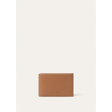 Loro Piana - Origami Bifold Cardholder Goat Bicolor, Woman, Colour Vicuna/Ancient Sandstone/Sun Gold, Size: NR