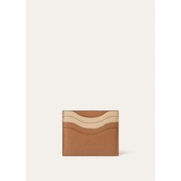 Loro Piana - Extra Cardholder 5 Slots Goat Bicolor, Woman, Colour Vicuna/Ancient Sandstone, Size: NR