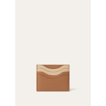 Loro Piana - Extra Cardholder 5 Slots Goat Bicolor, Woman, Colour Vicuna/Ancient Sandstone, Size: NR