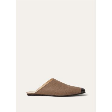Loro Piana - Alba Flat Mule, Woman, Frisone Horse, Size: 37