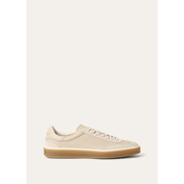 Loro Piana - Tennis Walk Sneaker, Man, Pearl Powder, Size: 41
