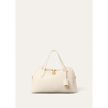 Loro Piana - Needle Small Fine Grained Leather Sc, Woman, Colour Baby Cashmere/Sun Gold, Size: NR
