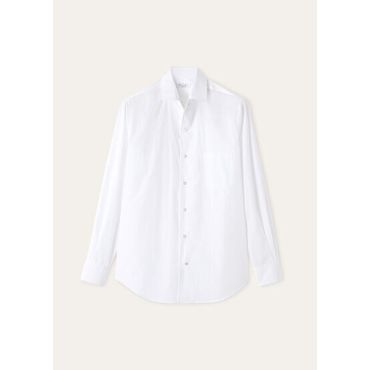 Loro Piana - André Shirt, Optical White, Size: XXXXL