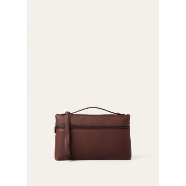 Loro Piana - Extra Pouch L29 Tender Calf, Man, Fireplace/Onyx, Size: NR