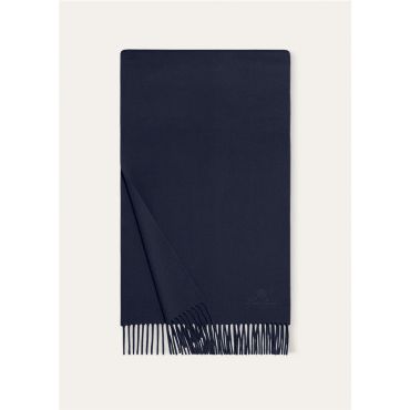 Loro Piana - Sciarpa Grande Unita U., Man, Japanese Indigo, Size: NR