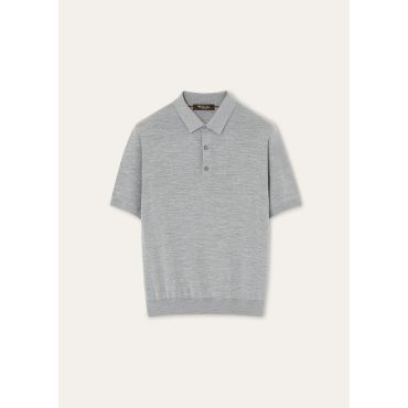 Loro Piana - Sottile Polo Shirt, Lava Lake, Size: 58