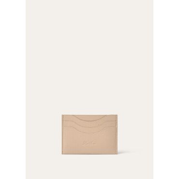 Loro Piana - Extra Cardholder Linen Calf, Woman, Light Mastic, Size: NR