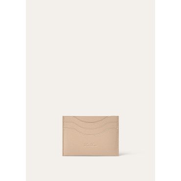 Loro Piana - Extra Cardholder Linen Calf, Woman, Light Mastic, Size: NR