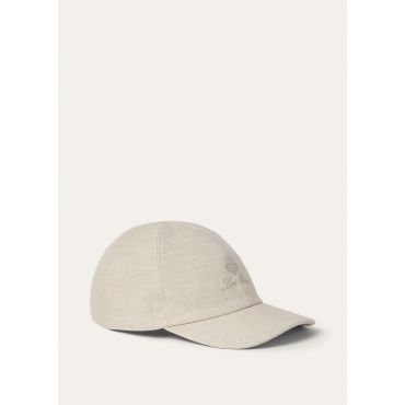 Loro Piana - My Baseball Textured Cotton Linen, Man, Light Dune, Size: L