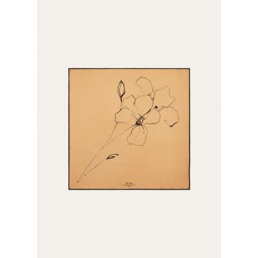 Loro Piana - Loro Piana La Linea Del Fiore Di Lino Fld45 Se Tw, Woman, Golden Brown/Dark Chocolate, Size: NR