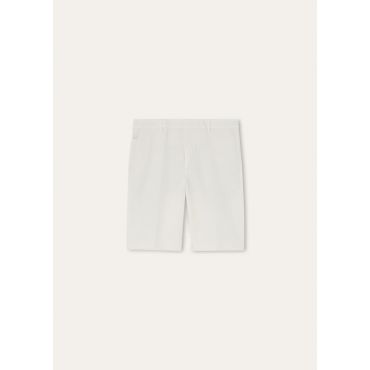 Loro Piana - Jarno Bermuda Hyannis, Man, Optical White, Size: 56