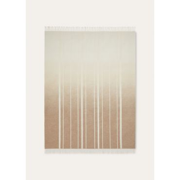 Loro Piana - Plaid Suitcase Stripe Degrade Cash, Natural/White, Size: NR