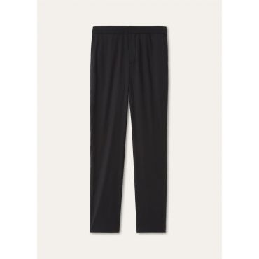 Loro Piana - Leisure City Trousers Bristol Rain, Man, Black, Size: 52