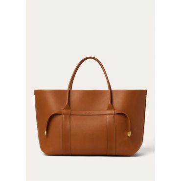 Loro Piana - Ghiera Shopper Large Velvet Calf, Woman, Tart/Sun Gold, Size: NR