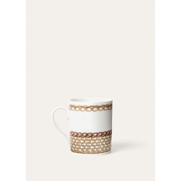 Loro Piana - Mug 1 Punti A Maglia, Beige/Kummel/Ocre, Size: NR