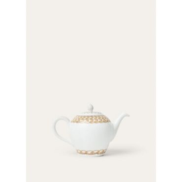 Loro Piana - Teapot Punti A Maglia, Beige/Kummel/Blue, Size: NR